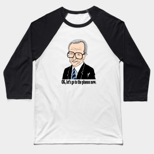 LARRY KING FAN ART!! Baseball T-Shirt